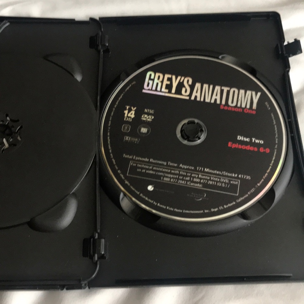 🎀🛍bundle and save Grey’s Anatomy season 1 DVDs - Picture 3 of 5